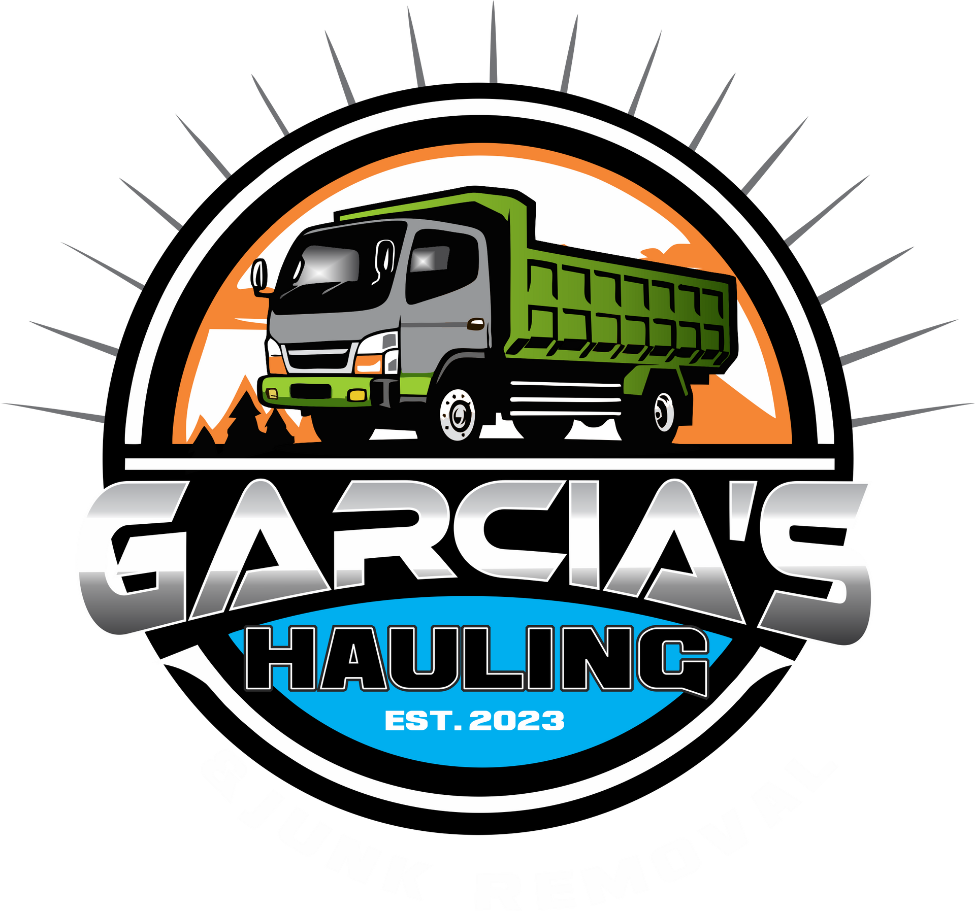 Garcia’s Hauling & Junk Removal logo